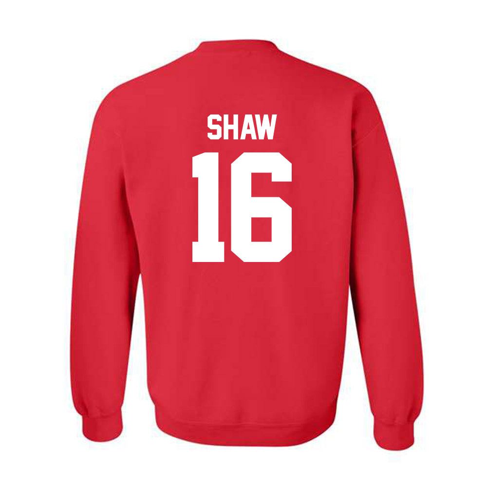 Ohio State - NCAA Men's Lacrosse : Dominic Shaw - Classic Shersey Crewneck Sweatshirt-1