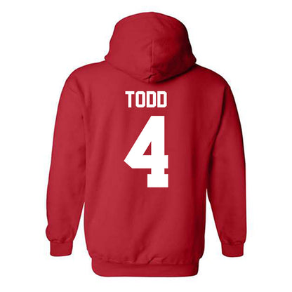 Ohio State - NCAA Women's Basketball : Tyana Todd - Classic Shersey Hooded Sweatshirt-1