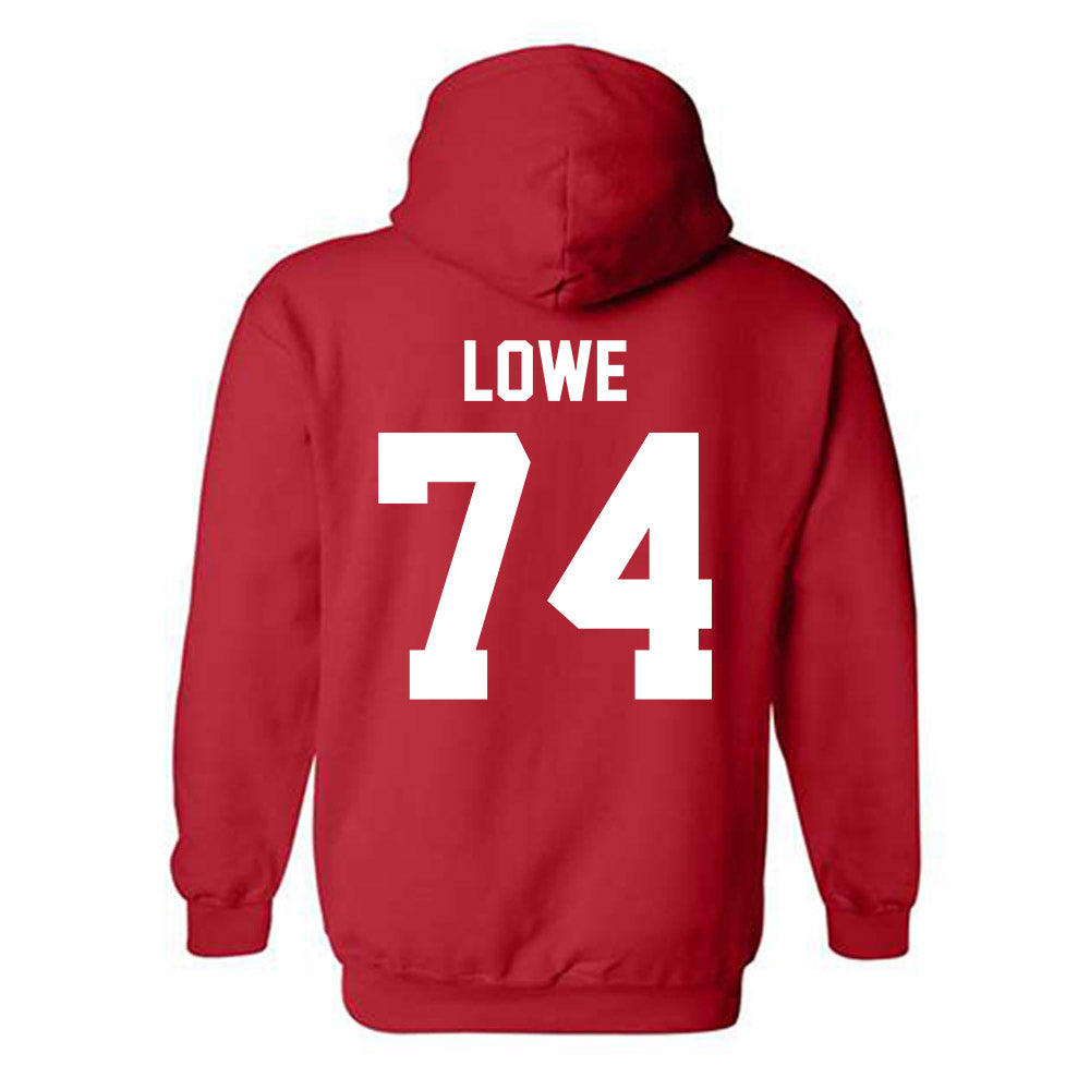 Ohio State - NCAA Football : Carter Lowe - Classic Shersey Hooded Sweatshirt-1