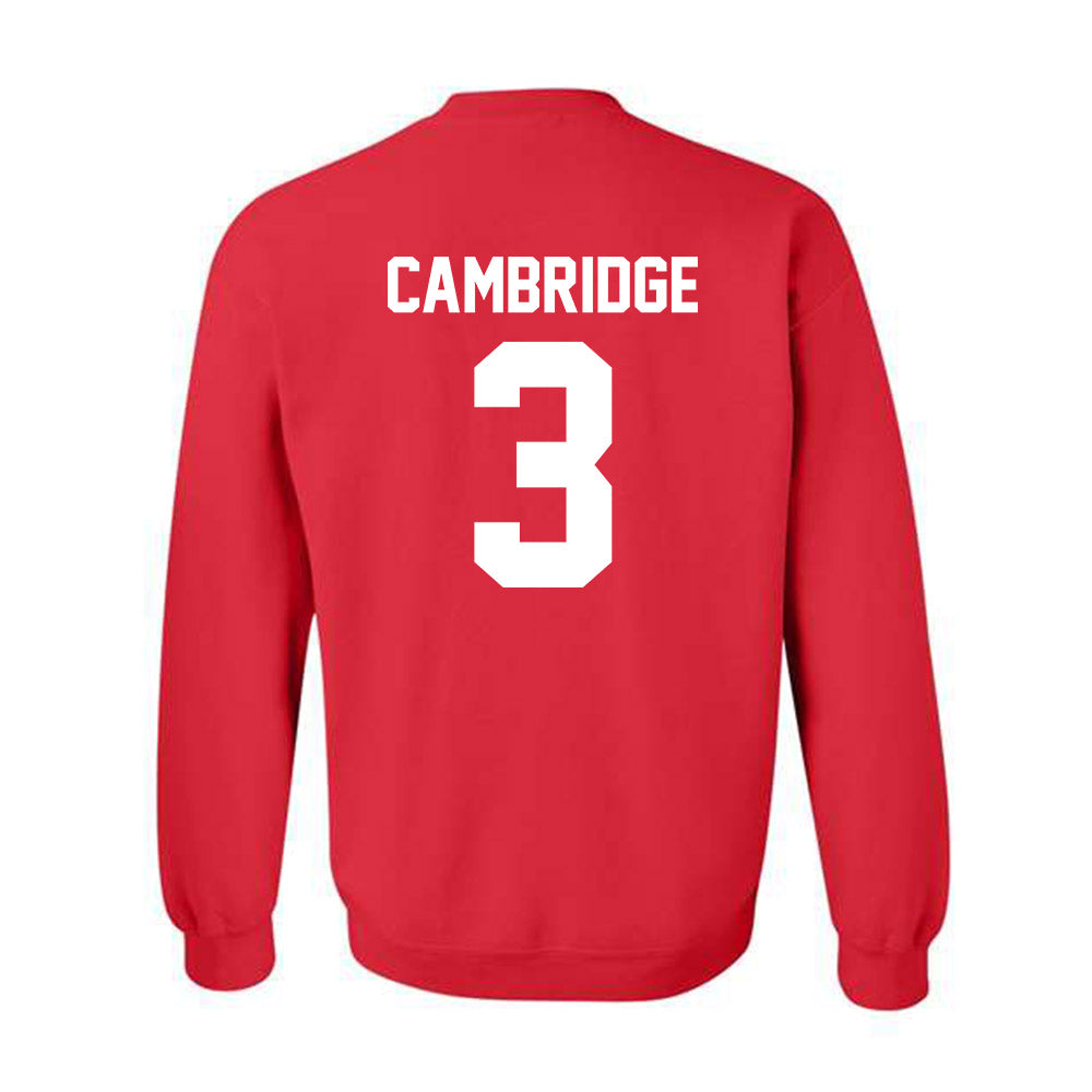 Ohio State - NCAA Women's Basketball : Kennedy Cambridge - Classic Shersey Crewneck Sweatshirt-1