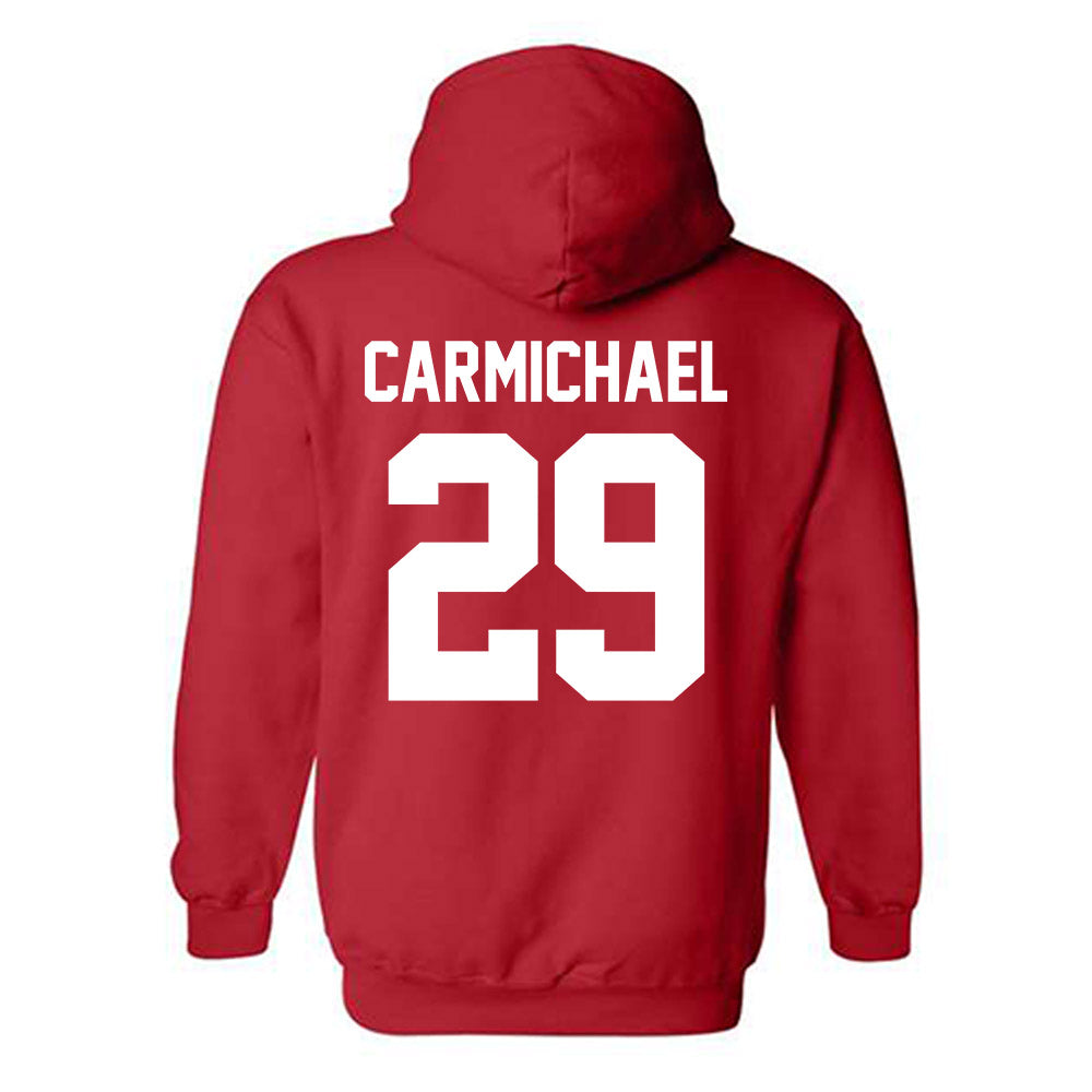 Ohio State - NCAA Women's Ice Hockey : Kassidy Carmichael - Classic Shersey Hooded Sweatshirt-1