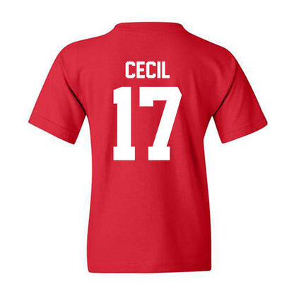 Ohio State - NCAA Baseball : Jack Cecil - Classic Shersey Youth T-Shirt-1