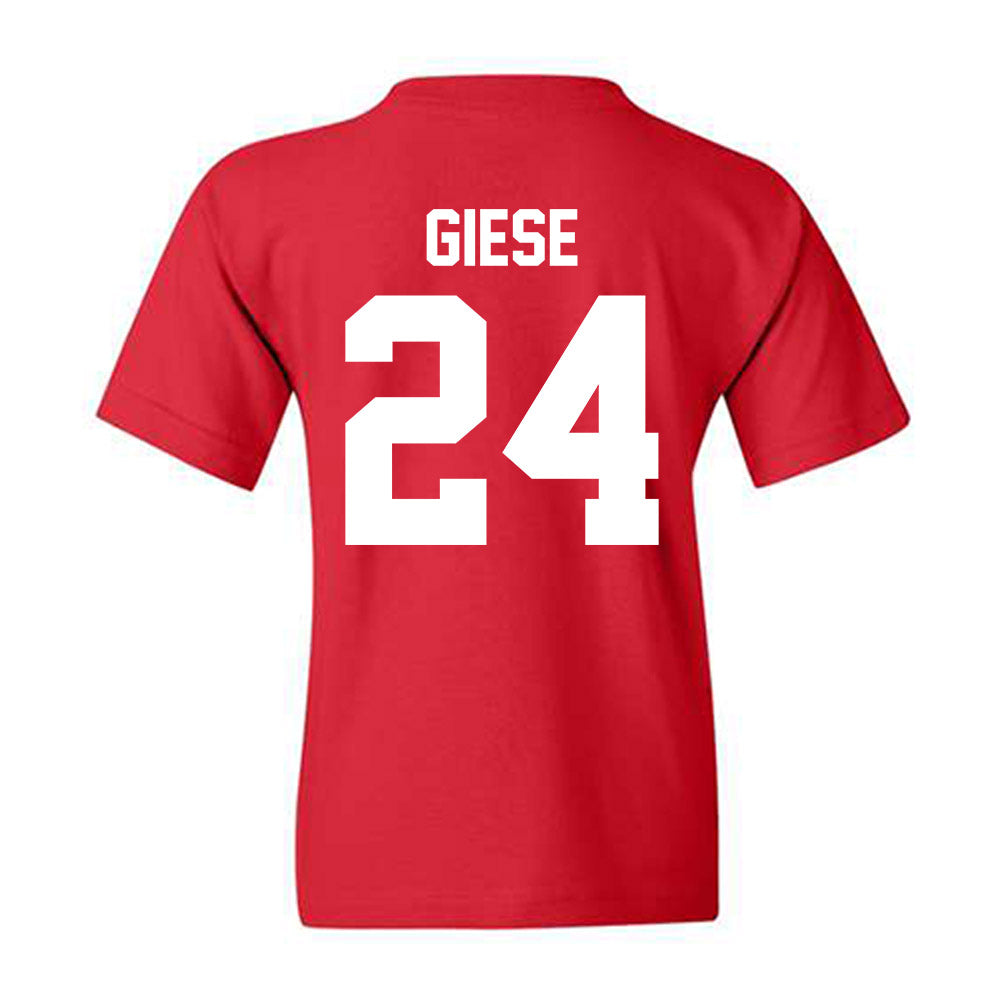 Ohio State - NCAA Baseball : Charlie Giese - Classic Shersey Youth T-Shirt-1