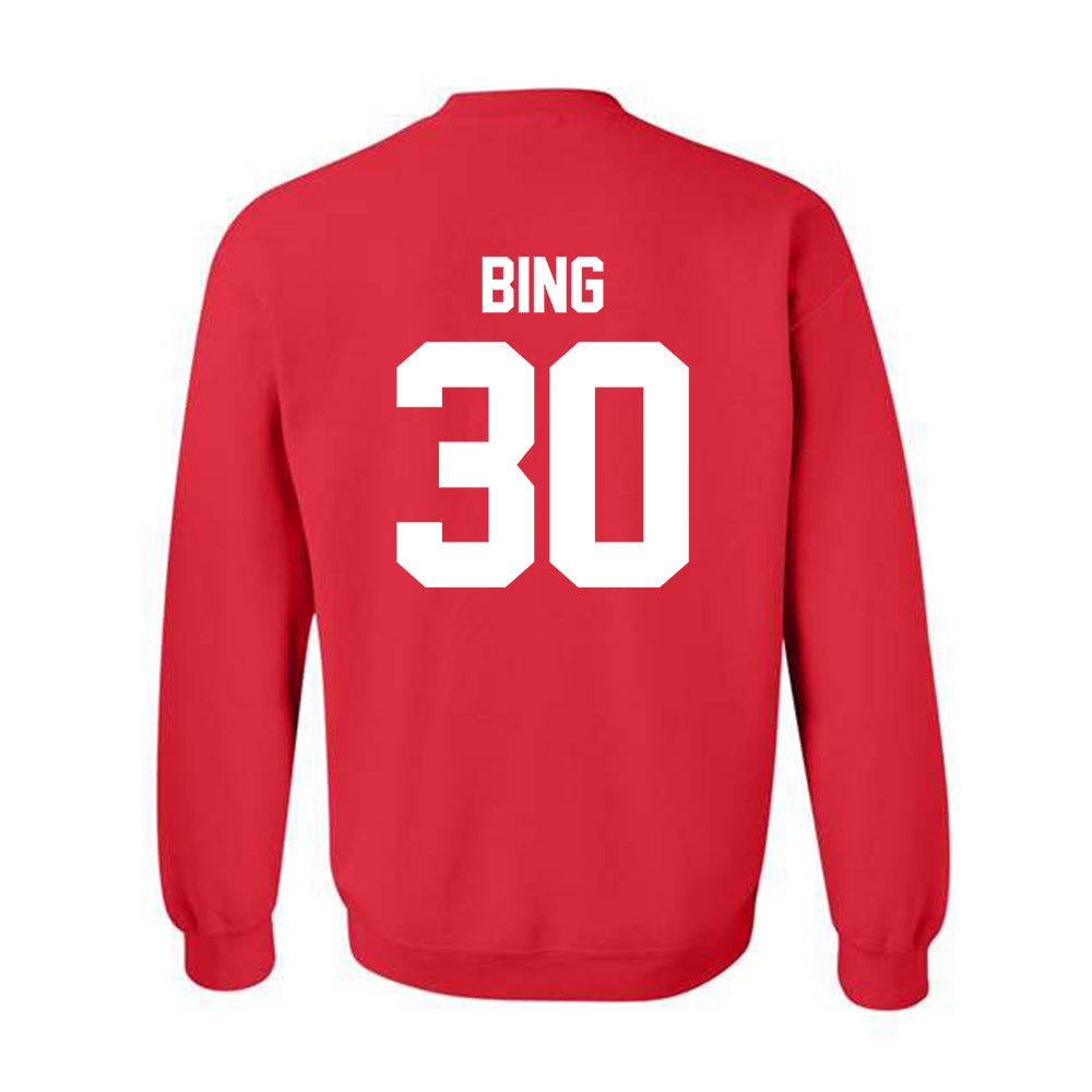 Ohio State - NCAA Football : Khmari Bing - Classic Shersey Crewneck Sweatshirt-1