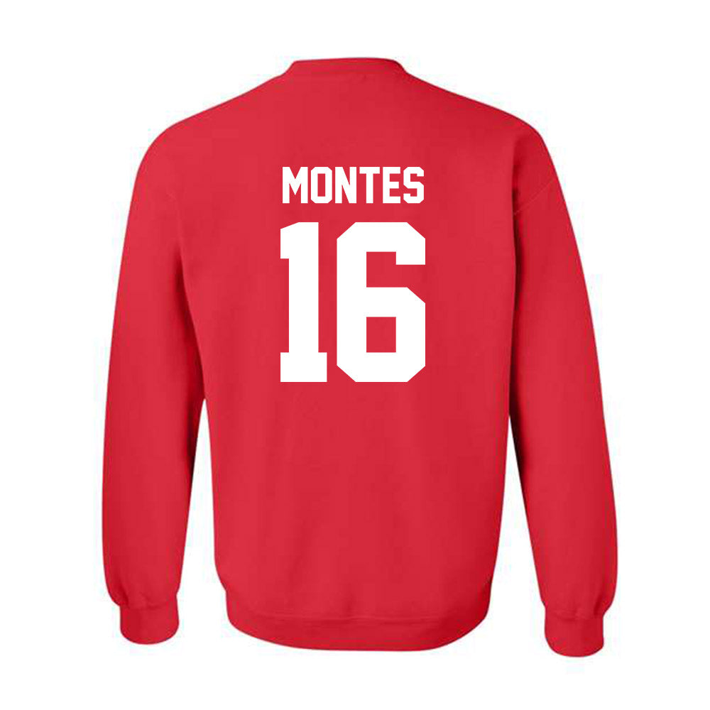 Ohio State - NCAA Men's Ice Hockey : Max Montes - Crewneck Sweatshirt