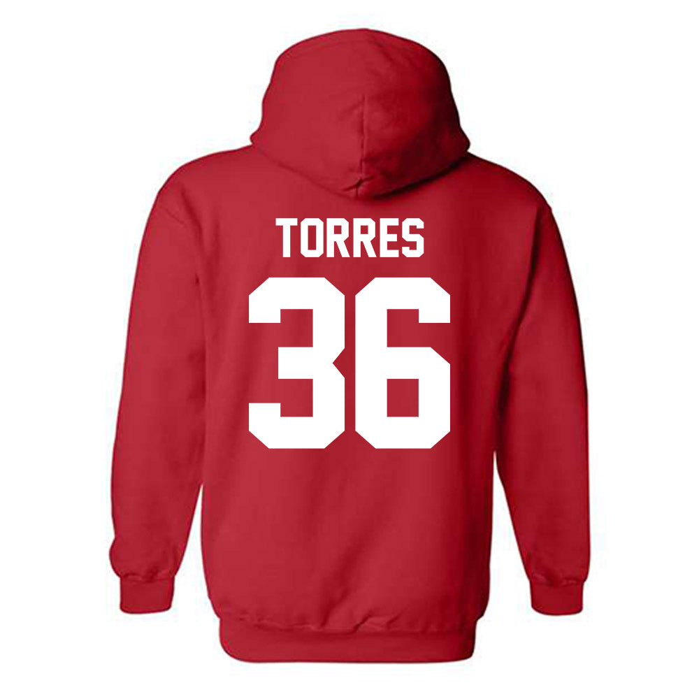 Ohio State - NCAA Women's Lacrosse : Jocelyn Torres - Classic Shersey Hooded Sweatshirt-1