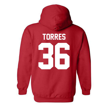 Ohio State - NCAA Women's Lacrosse : Jocelyn Torres - Classic Shersey Hooded Sweatshirt-1