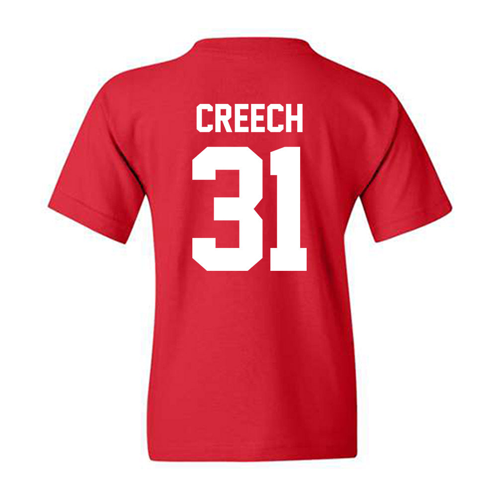 Ohio State - NCAA Men's Soccer : Tanner Creech - Classic Shersey Youth T-Shirt-1