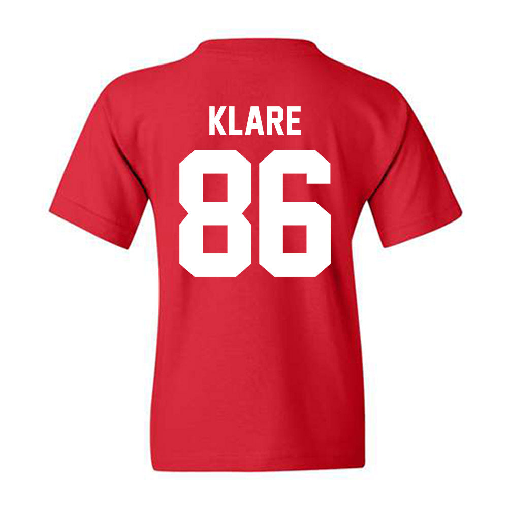 Ohio State - NCAA Football : Max Klare - Classic Shersey Youth T-Shirt-1