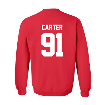 Ohio State - NCAA Football : Jarquez Carter - Classic Shersey Crewneck Sweatshirt-1