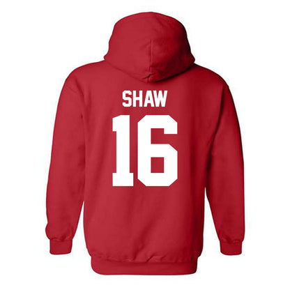 Ohio State - NCAA Men's Lacrosse : Dominic Shaw - Classic Shersey Hooded Sweatshirt-1