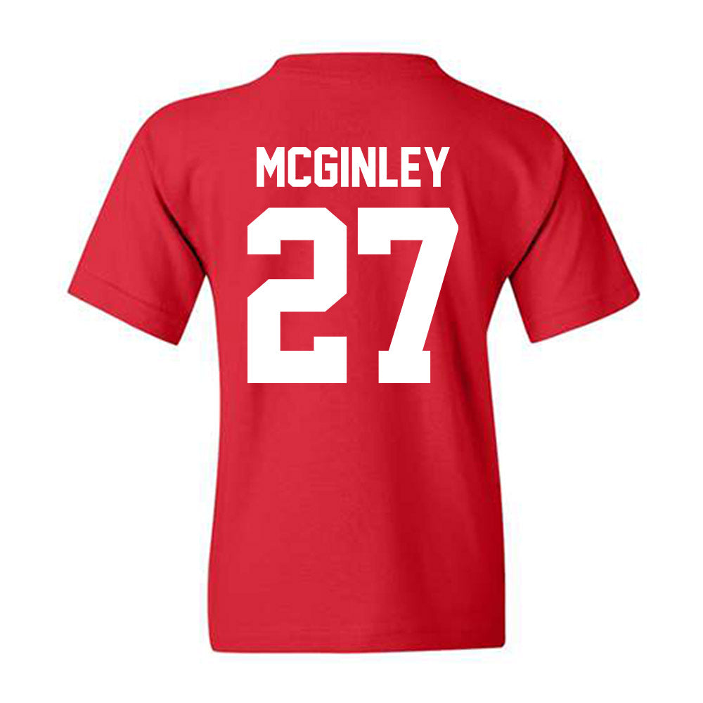 Ohio State - NCAA Men's Ice Hockey : Sam McGinley - Classic Shersey Youth T-Shirt-1