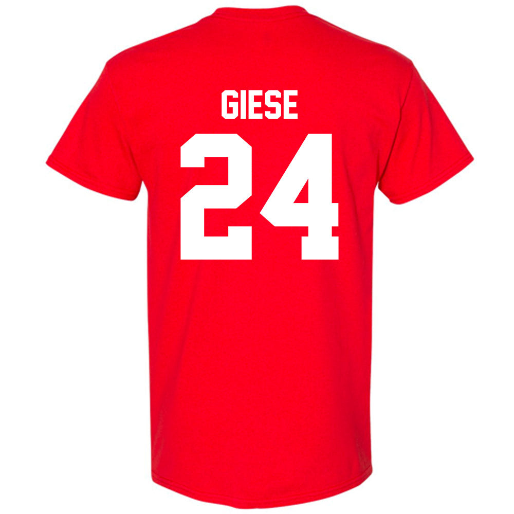 Ohio State - NCAA Baseball : Charlie Giese - Classic Shersey T-Shirt-1