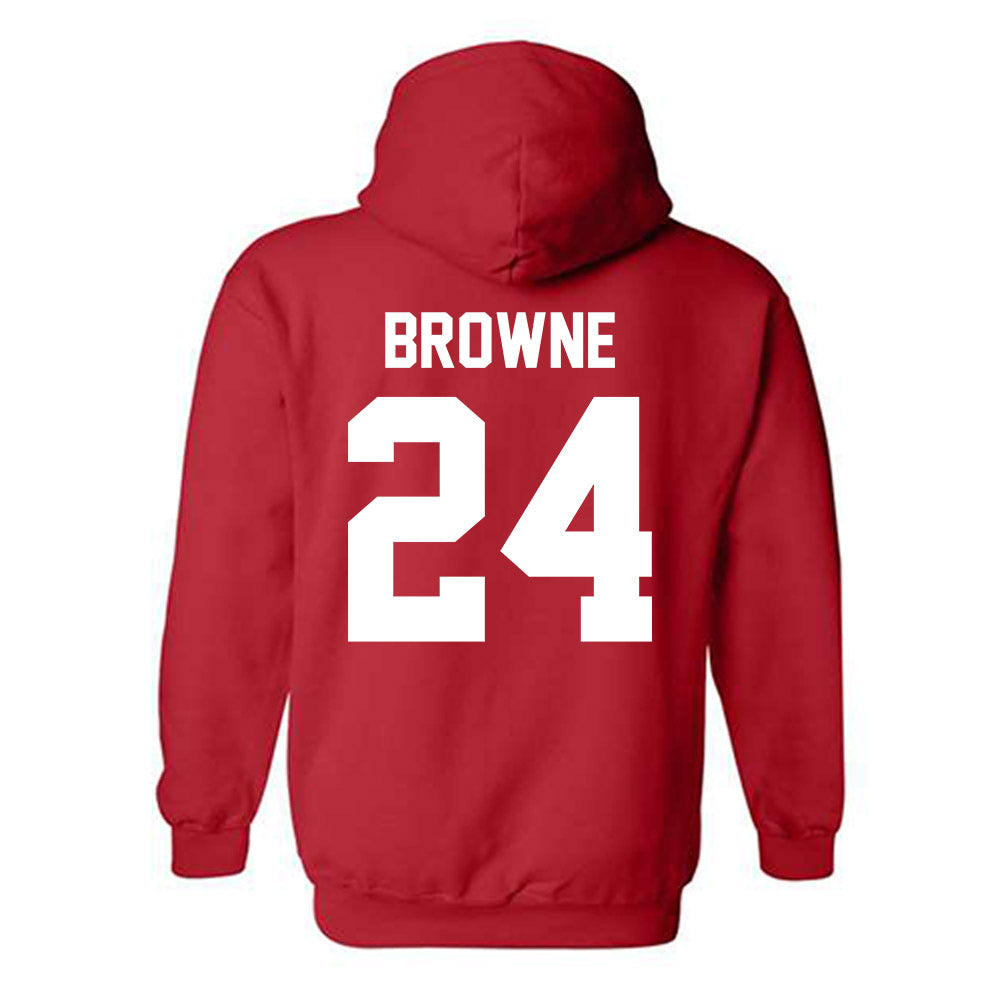 Ohio State - NCAA Women's Lacrosse : Charlotte Browne - Classic Shersey Hooded Sweatshirt-1