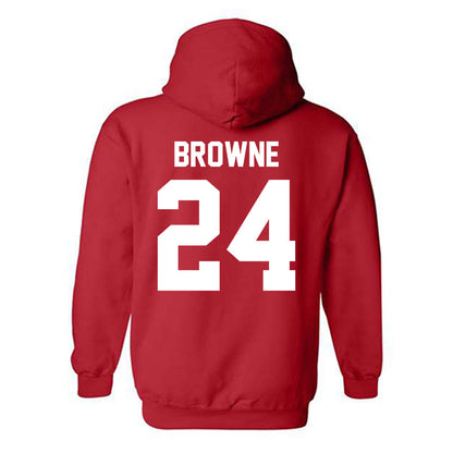 Ohio State - NCAA Women's Lacrosse : Charlotte Browne - Classic Shersey Hooded Sweatshirt-1