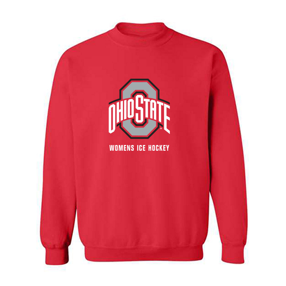 Ohio State - NCAA Women's Ice Hockey : Emma Peschel - Classic Shersey Crewneck Sweatshirt-0