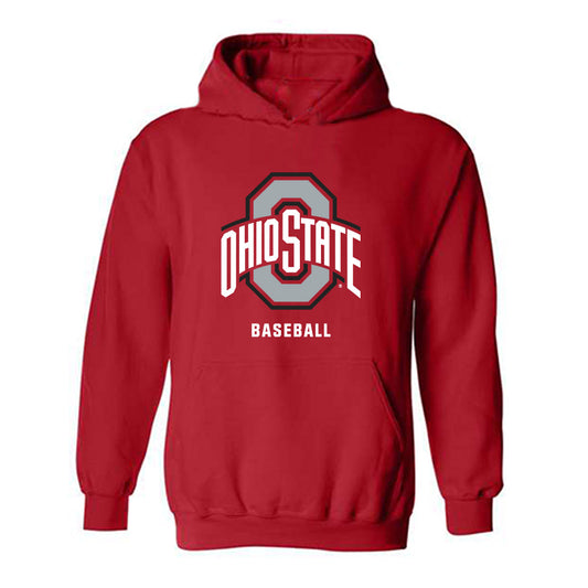 Ohio State - NCAA Baseball : Jude Fisher - Classic Shersey Hooded Sweatshirt-0