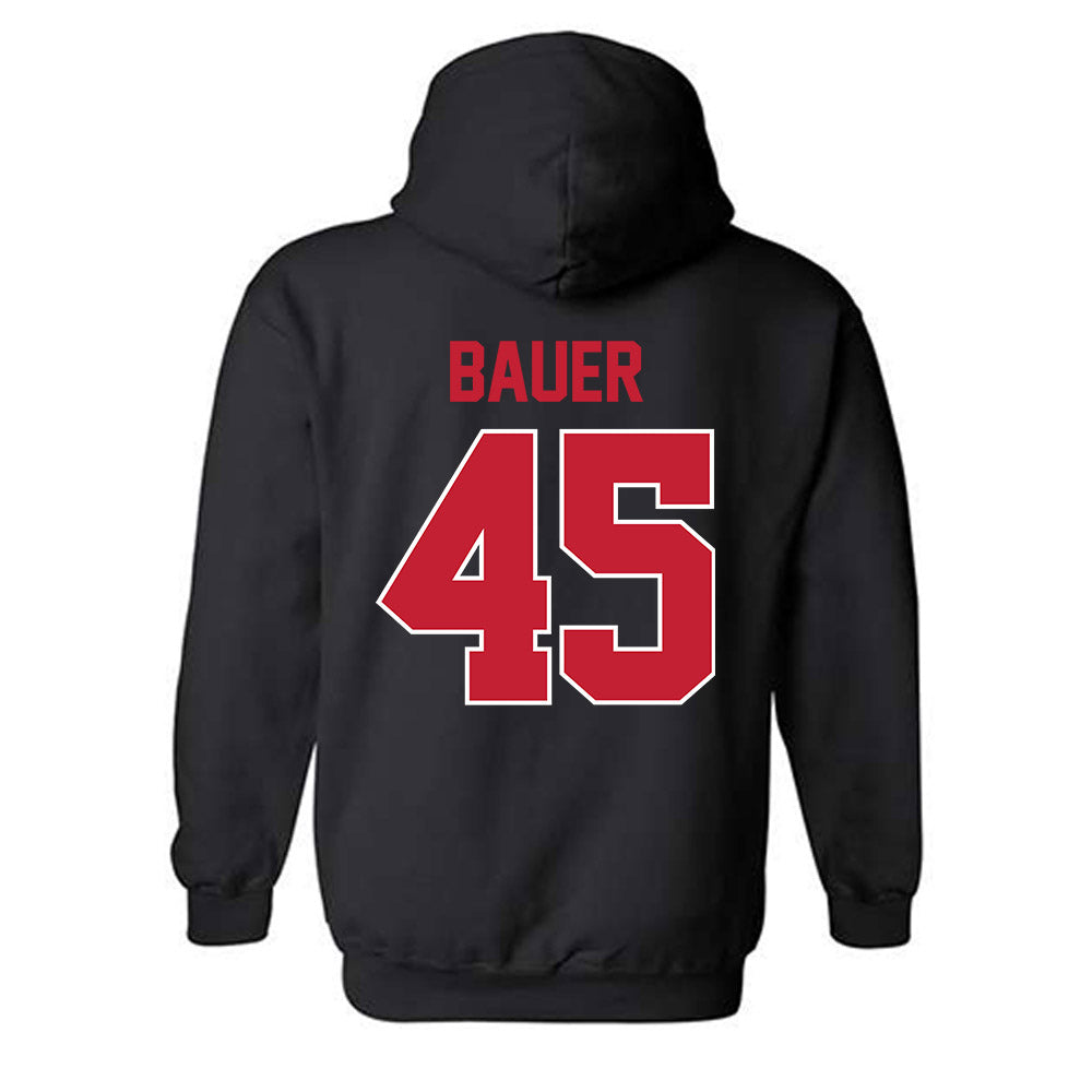 Ohio State - NCAA Baseball : Douglas Bauer - Classic Shersey Hooded Sweatshirt-1
