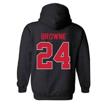 Ohio State - NCAA Women's Lacrosse : Charlotte Browne - Classic Shersey Hooded Sweatshirt-1