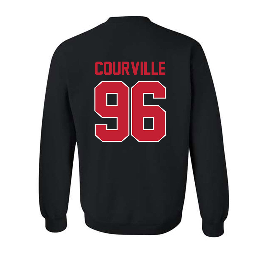 Ohio State - NCAA Football : Jackson Courville - Classic Shersey Crewneck Sweatshirt-1