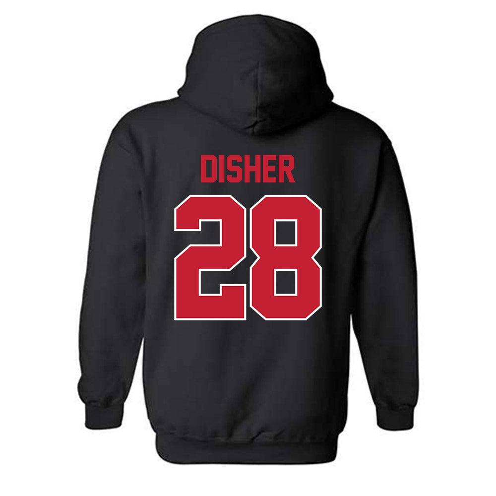 Ohio State - NCAA Women's Ice Hockey : Brooke Disher - Classic Shersey Hooded Sweatshirt-1