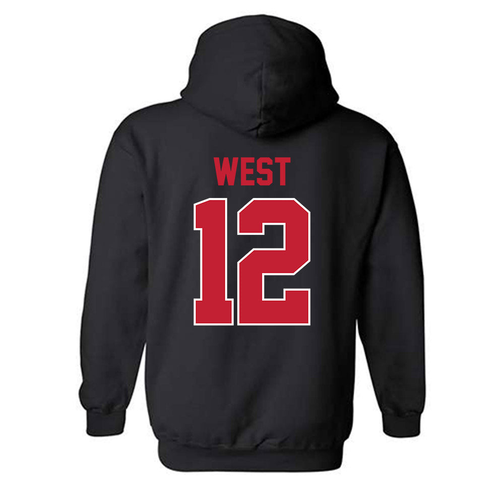 Ohio State - NCAA Baseball : Gavin West - Classic Shersey Hooded Sweatshirt-1