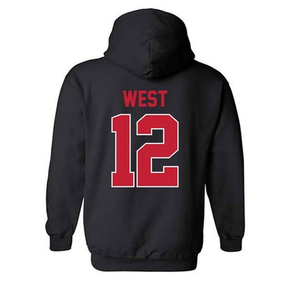Ohio State - NCAA Baseball : Gavin West - Classic Shersey Hooded Sweatshirt-1
