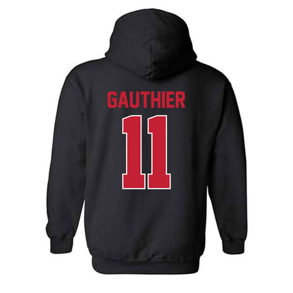 Ohio State - NCAA Women's Volleyball : Navea Gauthier - Classic Shersey Hooded Sweatshirt-1