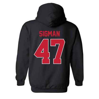Ohio State - NCAA Baseball : Zakary Sigman - Classic Shersey Hooded Sweatshirt-1