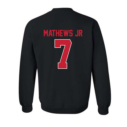 Ohio State - NCAA Football : Jermaine Mathews Jr - Classic Shersey Crewneck Sweatshirt-1