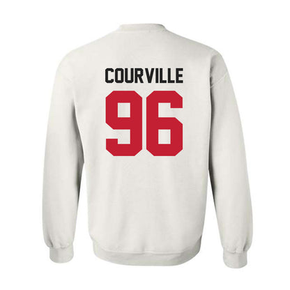 Ohio State - NCAA Football : Jackson Courville - Classic Shersey Crewneck Sweatshirt-1