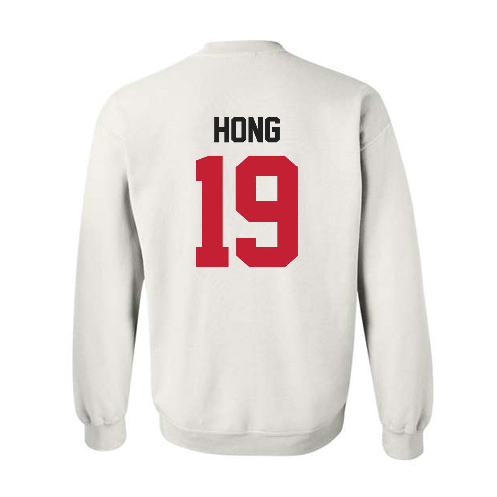 Ohio State - NCAA Men's Ice Hockey : James Hong - Classic Shersey Crewneck Sweatshirt-1