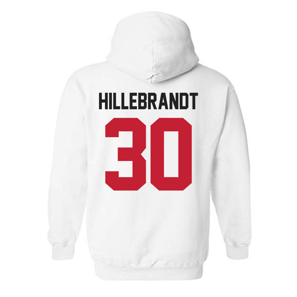 Ohio State - NCAA Men's Ice Hockey : Sam Hillebrandt - Classic Shersey Hooded Sweatshirt-1