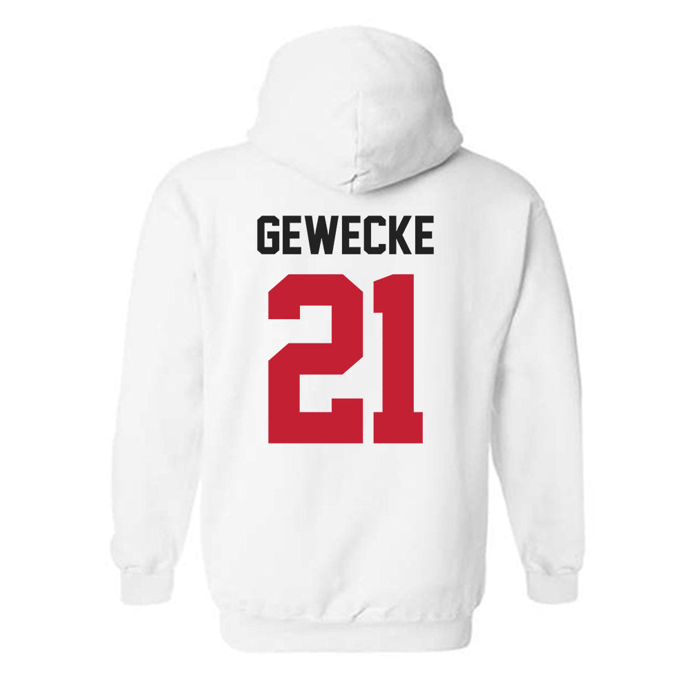 Ohio State - NCAA Softball : Kassandra Gewecke - Classic Shersey Hooded Sweatshirt-1