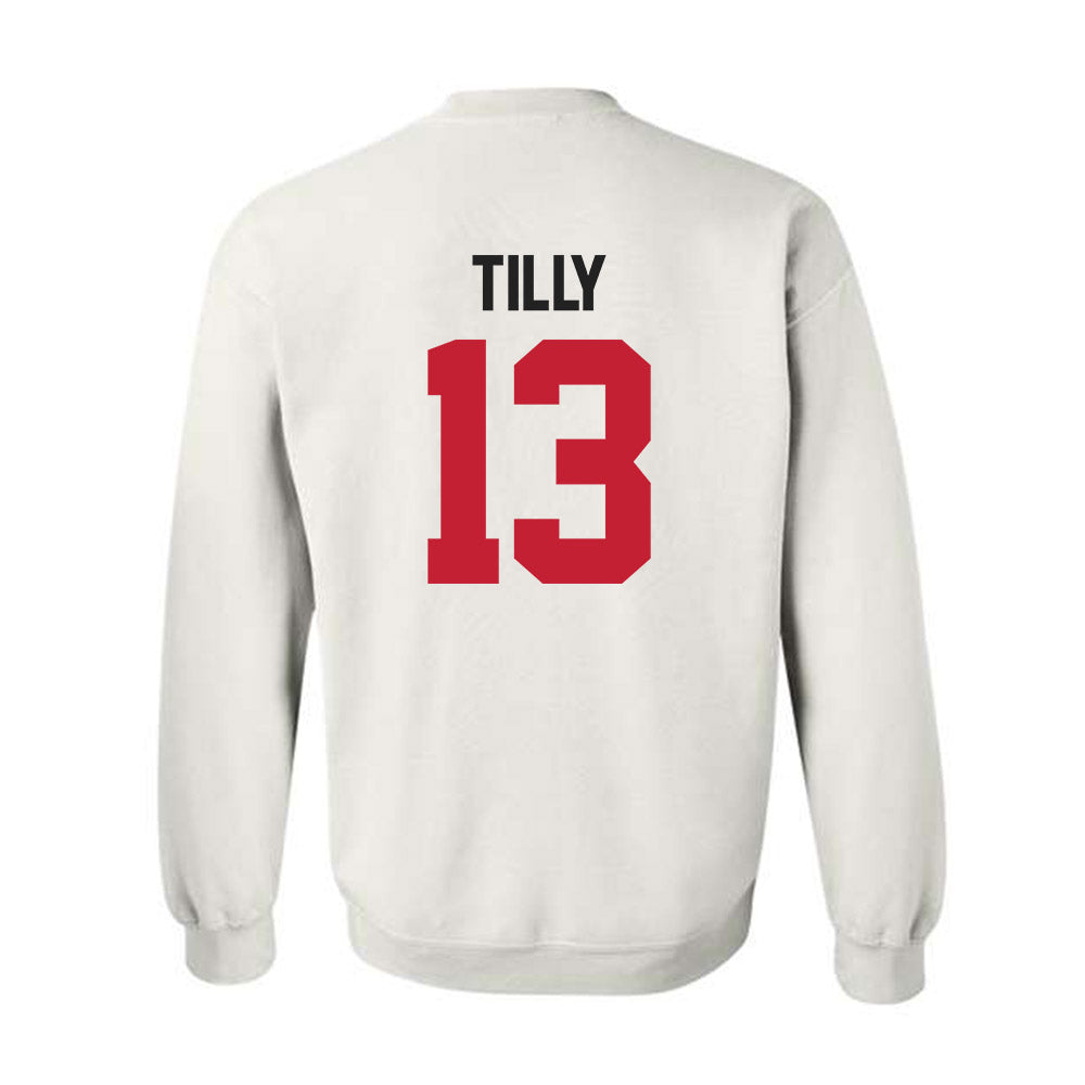 Ohio State - NCAA Men's Basketball : Christoph Tilly - Classic Shersey Crewneck Sweatshirt-1