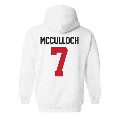 Ohio State - NCAA Women's Lacrosse : Lindsey McCulloch - Classic Shersey Hooded Sweatshirt-1