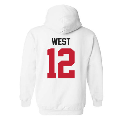 Ohio State - NCAA Baseball : Gavin West - Classic Shersey Hooded Sweatshirt-1