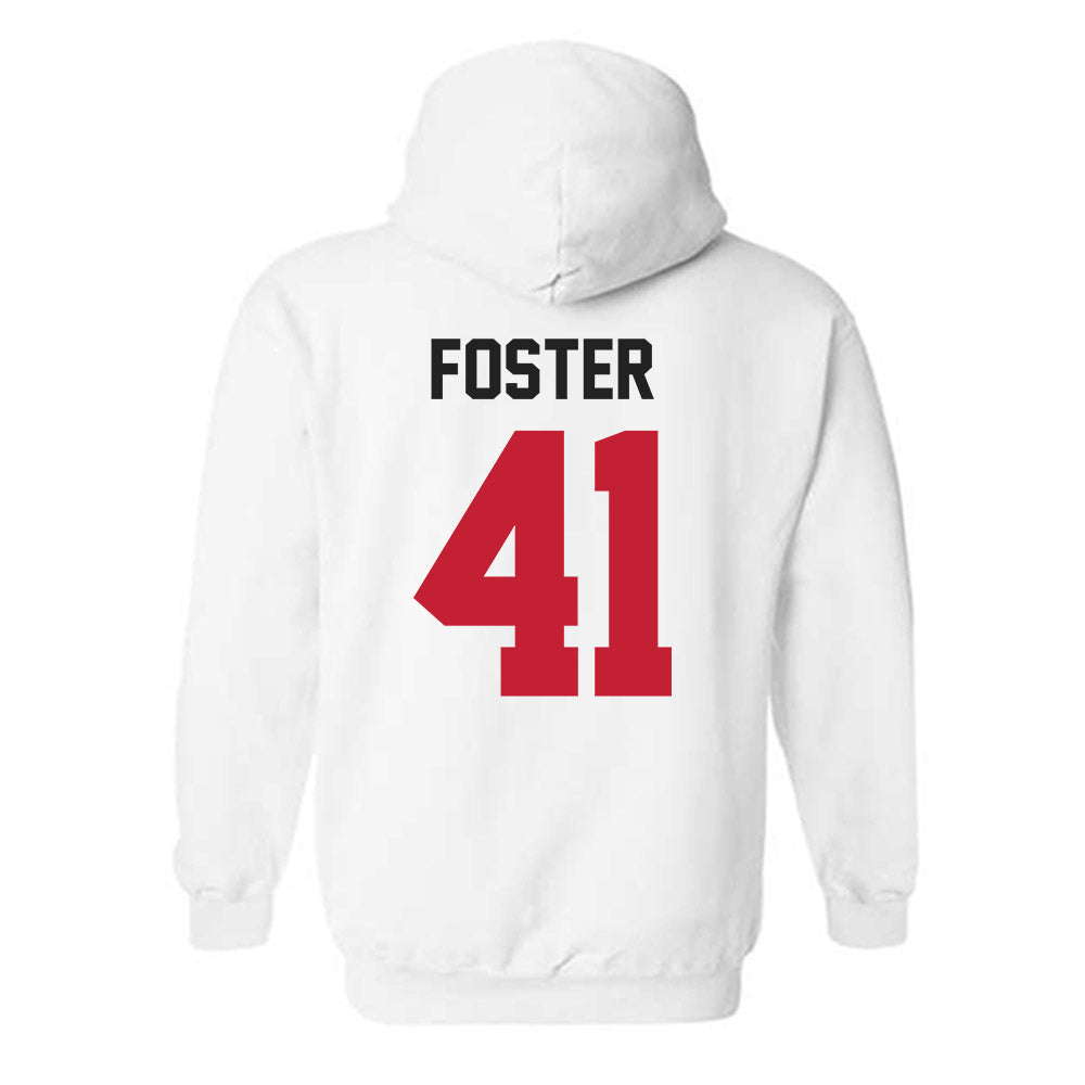 Ohio State - NCAA Men's Lacrosse : Kyle Foster - Classic Shersey Hooded Sweatshirt-1