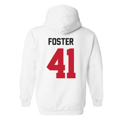 Ohio State - NCAA Men's Lacrosse : Kyle Foster - Classic Shersey Hooded Sweatshirt-1