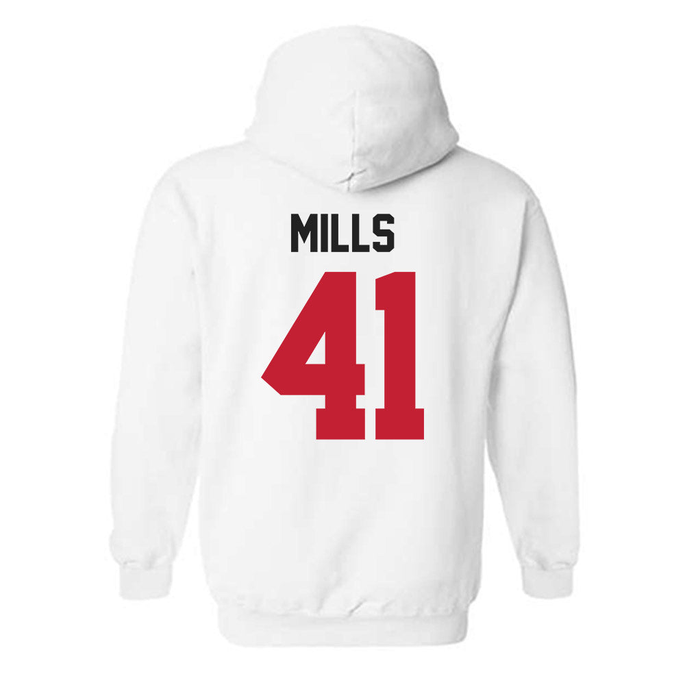 Ohio State - NCAA Football : Grant Mills - Classic Shersey Hooded Sweatshirt-1