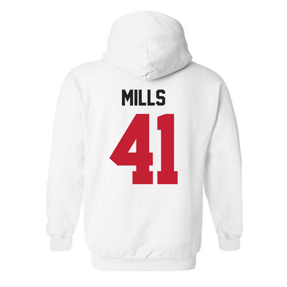 Ohio State - NCAA Football : Grant Mills - Classic Shersey Hooded Sweatshirt-1