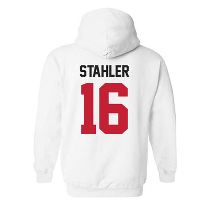 Ohio State - NCAA Women's Volleyball : Mia Stahler - Classic Shersey Hooded Sweatshirt-1