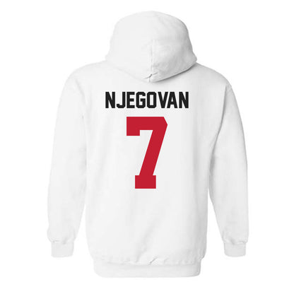 Ohio State - NCAA Men's Basketball : Ivan Njegovan - Classic Shersey Hooded Sweatshirt-1