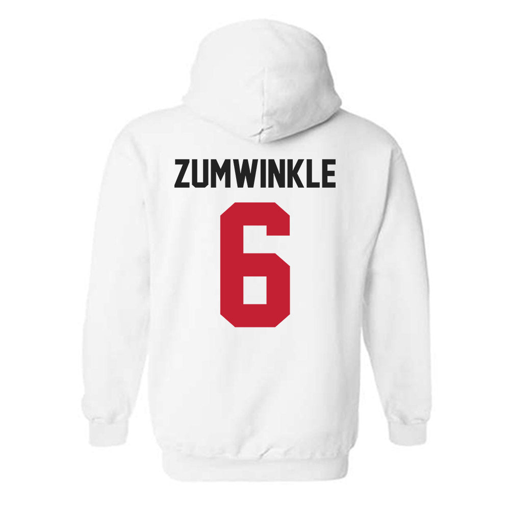 Ohio State - NCAA Women's Ice Hockey : Emily Zumwinkle - Classic Shersey Hooded Sweatshirt-1