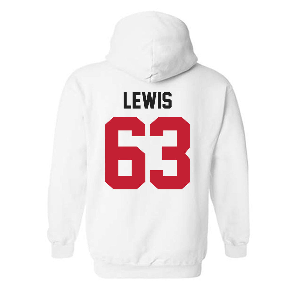 Ohio State - NCAA Men's Ice Hockey : Nathan Lewis - Classic Shersey Hooded Sweatshirt