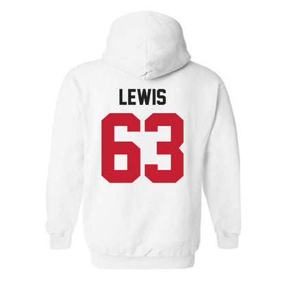 Ohio State - NCAA Men's Ice Hockey : Nathan Lewis - Classic Shersey Hooded Sweatshirt