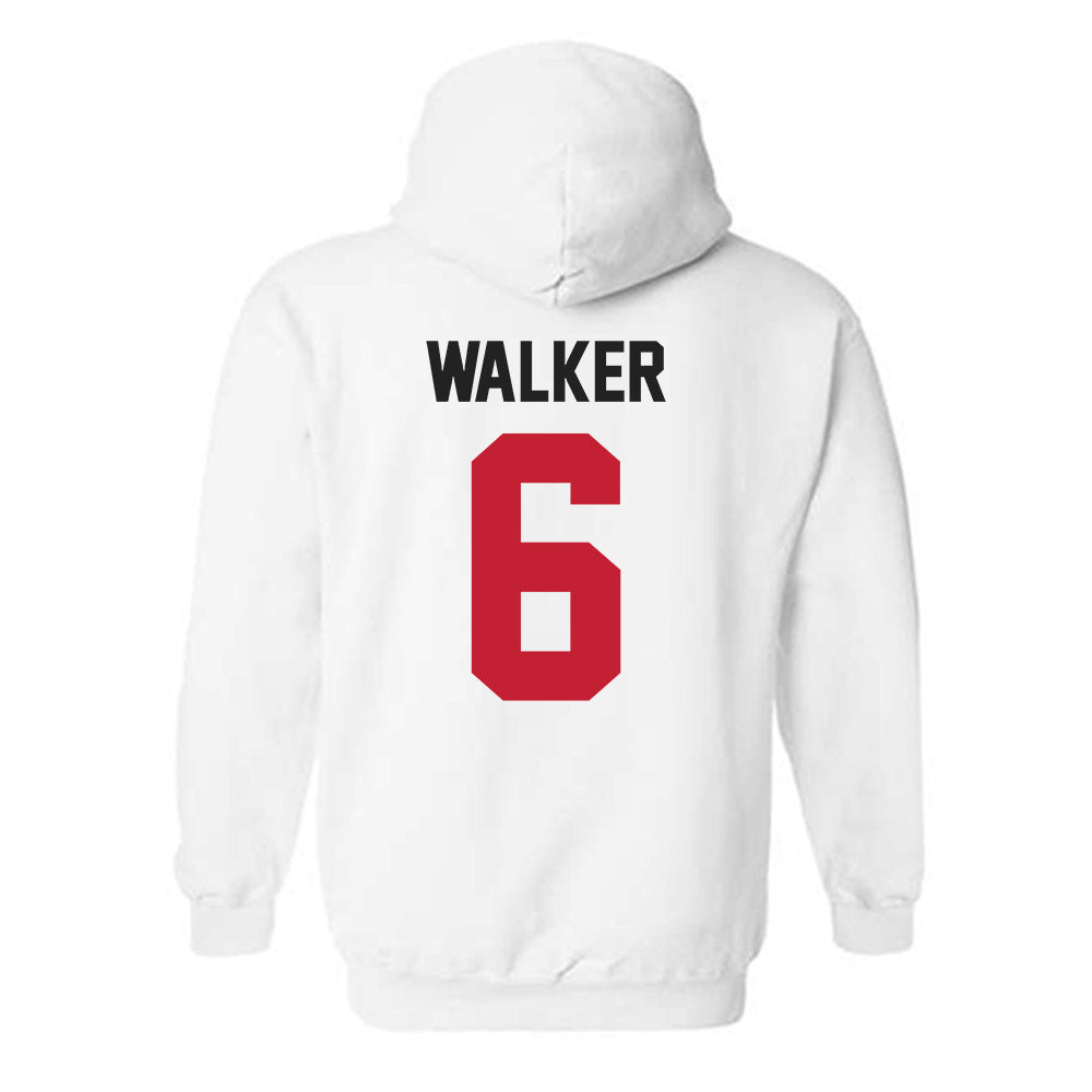 Ohio State - NCAA Men's Lacrosse : Jewel Walker - Classic Shersey Hooded Sweatshirt-1