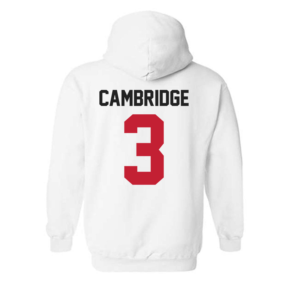 Ohio State - NCAA Women's Basketball : Kennedy Cambridge - Classic Shersey Hooded Sweatshirt-1