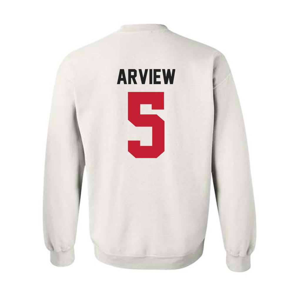 Ohio State - NCAA Baseball : Bryer Arview - Classic Shersey Crewneck Sweatshirt-1