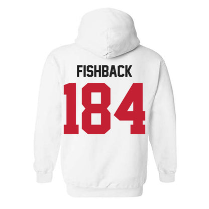 Ohio State - NCAA Wrestling : Dylan Fishback - Classic Shersey Hooded Sweatshirt-1